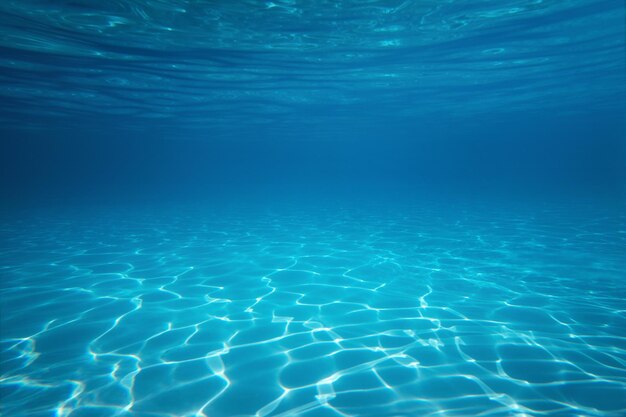 Foto blaues meerwasser unterwasser-hintergrund