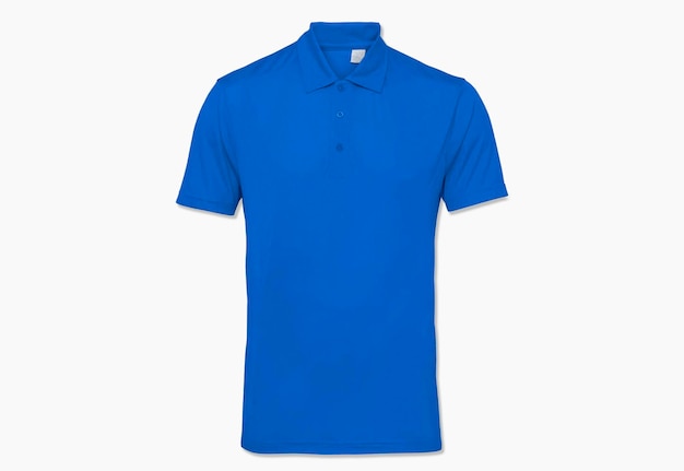 Blaues Poloshirt für Mockup