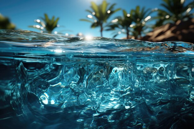 blaues schwimmbad ariel viewholidays konzept