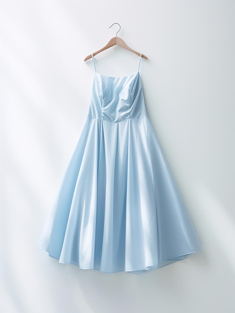 Blaues Sommerkleid für Damen