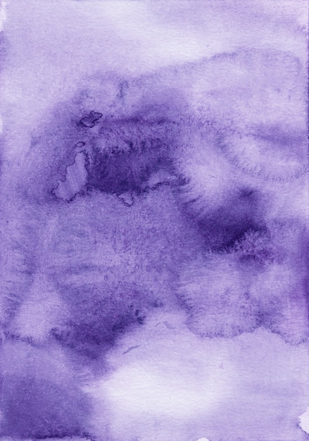 Blaues violettes Aquarell befleckt Hintergrund