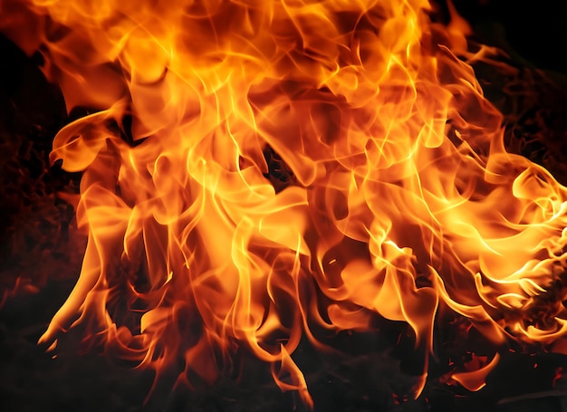 Blaze Feuer Flamme Hintergrund und Textur