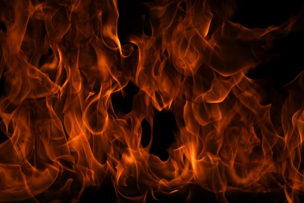 Blaze-Feuer-Flammen-Textur für Banner-Hintergrund