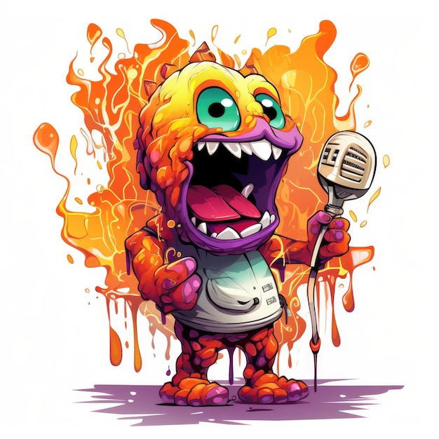 Blazing Rhymes Das feurige Pixar-Hip-Hop-Monster