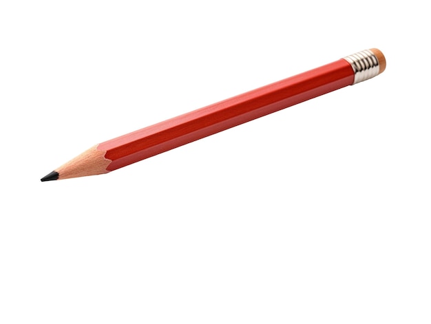 Bleistift auf durchsichtigem Hintergrund