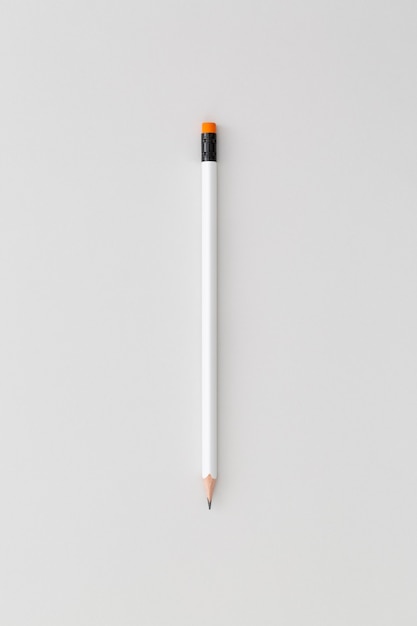 Bleistift auf grauem Hintergrund Zurück zum Schulkonzept