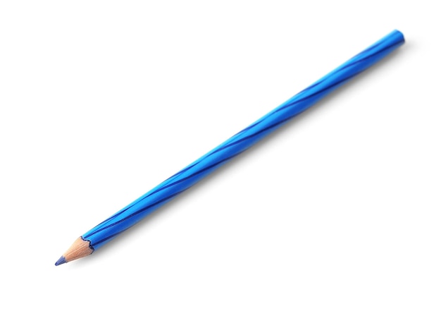 Bleistift auf weißem Hintergrund