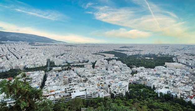 Blick auf Athen vom Lycabettus-Hügel