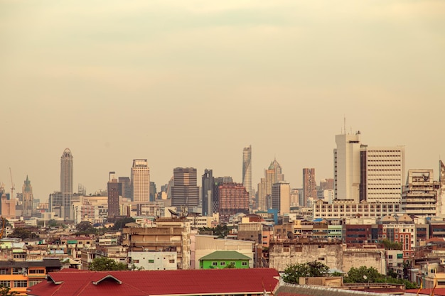 Blick auf Bangkok von oben