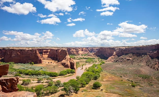 Blick auf Canyon de Chelly National Monument Arizona USA