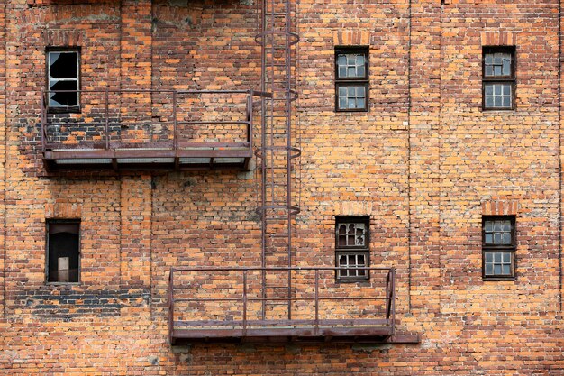 Foto blick auf das alte gebäude