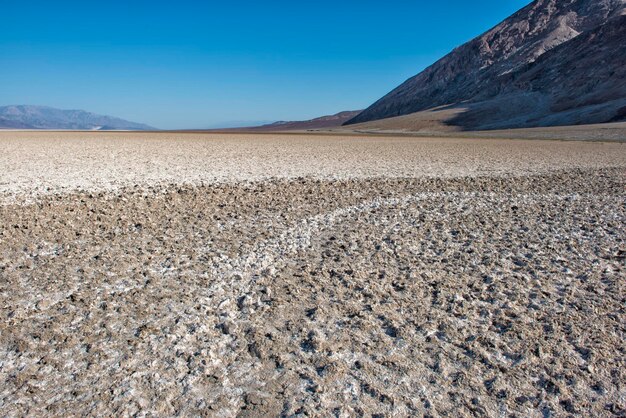 Blick auf das Death Valley im Badwater Basin