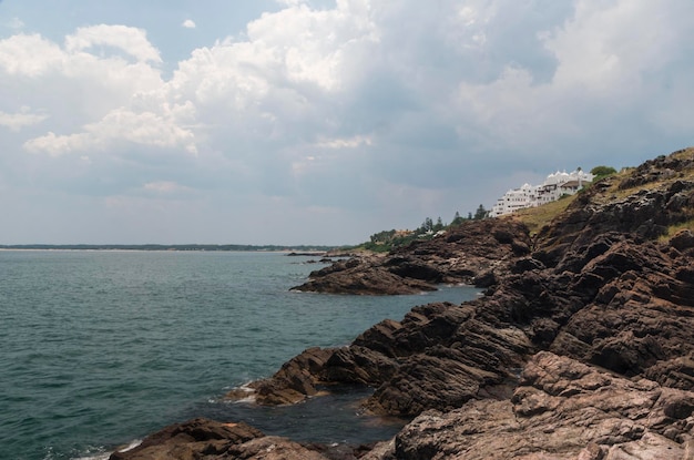 Blick auf das Meer von Punta Ballena Punta del Este Uruguay