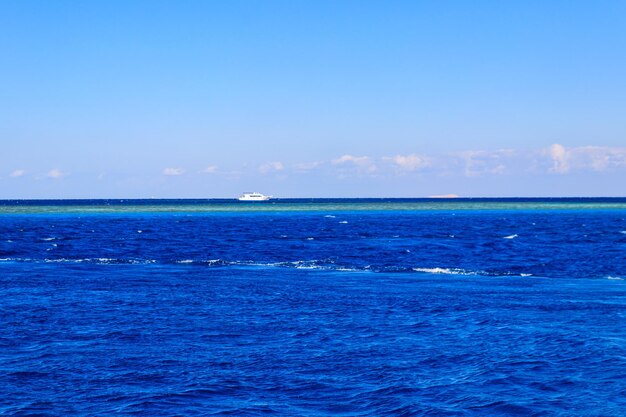 Blick auf das Rote Meer in Hurghada, Ägypten