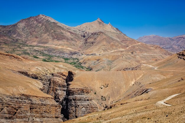 Blick auf das Spiti-Tal im Himalaja