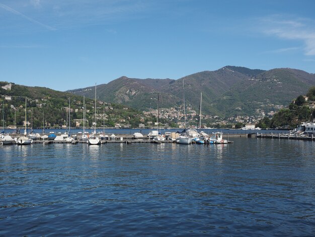 Blick auf den Comer See