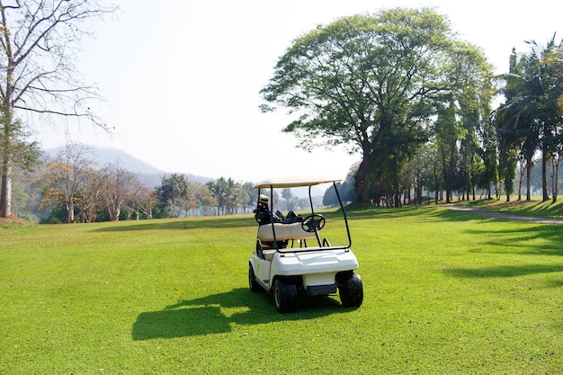 Blick auf den Golfplatz