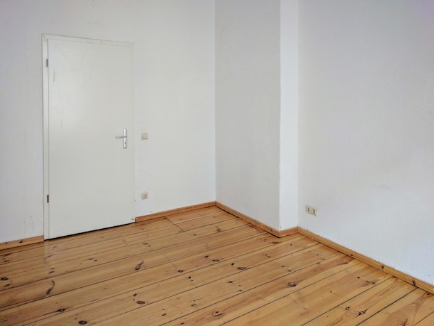 Blick auf den leeren Raum