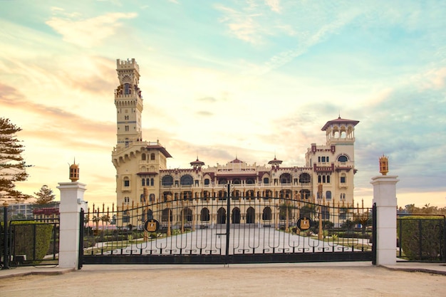 Blick auf den Montaza-Palast in Alexandria, Ägypten