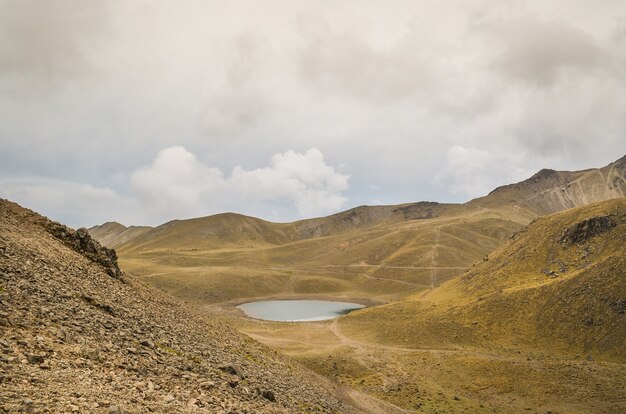 Blick auf den Nevado de Toluca, inaktiven Vulkan von Mexiko.