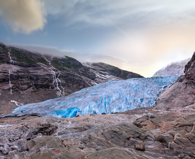 Blick auf den Nigardsbreen-Gletscher Norwegen