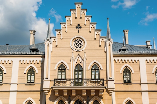 Blick auf den Palast von Alexandru Ioan Cuza in Rumänien