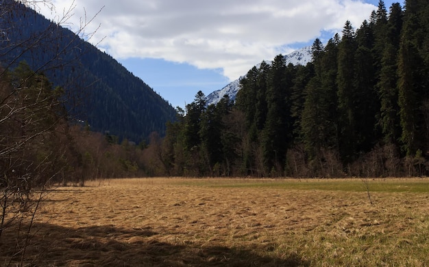 Blick auf den schlafenden See