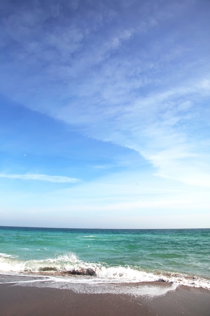 Blick auf den Strand