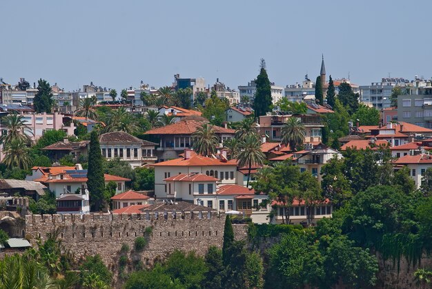 Blick auf die Altstadt von Antalya