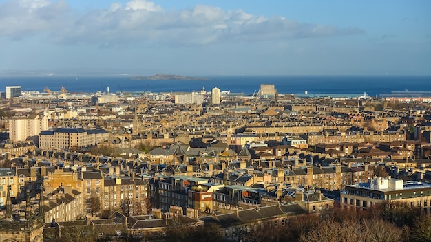 Blick auf die Altstadt von Edinburgh