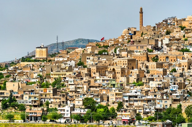 Blick auf die Altstadt von Mardin in der Türkei