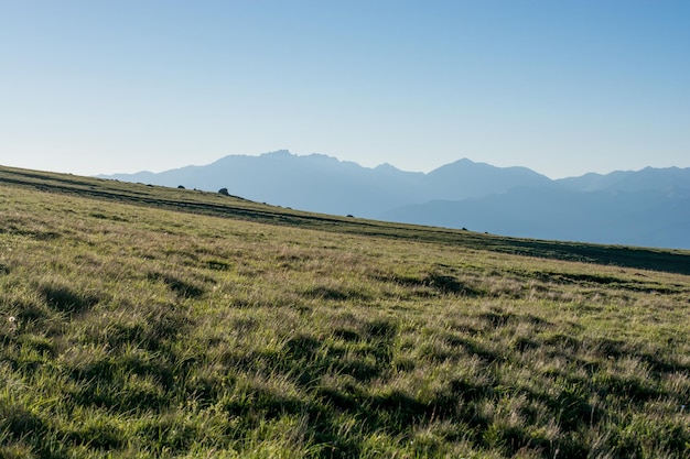 Blick auf die Berge im Hochland von Artvin in der Türkei