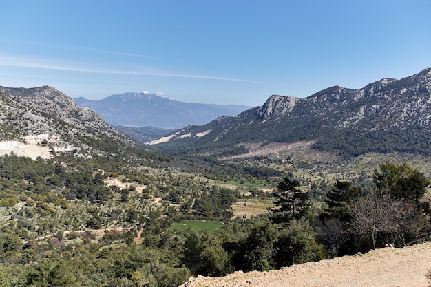 Blick auf die Berge