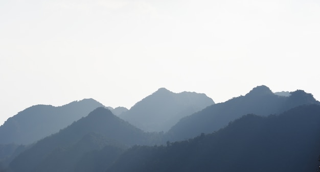 Blick auf die Berge