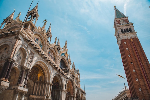 Blick auf die Dekoration der Basilica di San Marco Italien Venedig