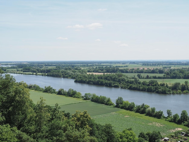 Blick auf die Donau in Donaustauf