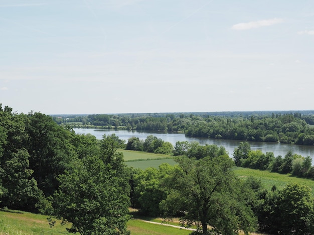 Blick auf die Donau in Donaustauf