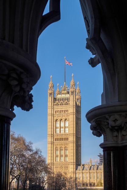 Blick auf die Houses of Parliament