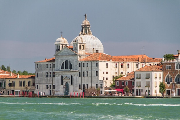 Blick auf die Insel San Giorgio Venedig Italien