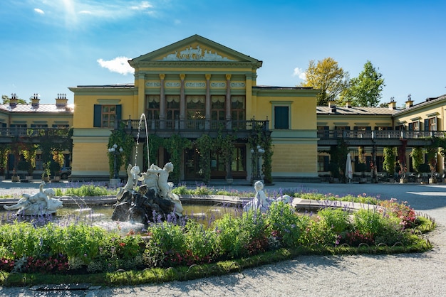 Blick auf die kaiserliche Kaiservilla in Bad Ischl