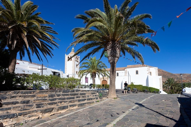 Blick auf die Kirche Santa Maria de Betancuria auf Fuerteventura