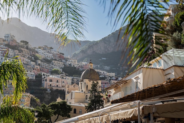 Blick auf die Kuppel der Kirche Chiesa di Santa Maria Assunta