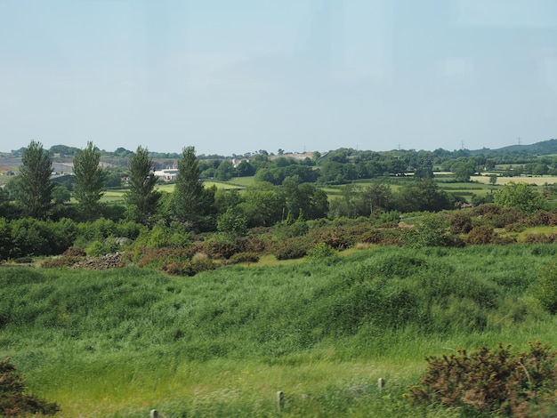 Blick auf die Landschaft von Belfast