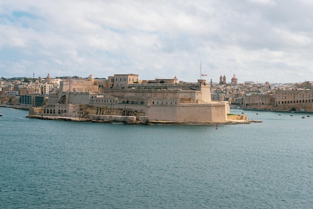 Blick auf die Landschaft von La Valleta