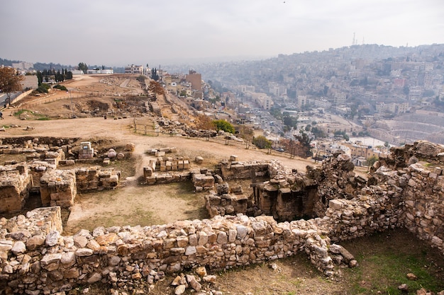 Blick auf die Stadt Amman, die Hauptstadt von Jordanien