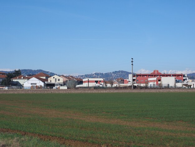 Blick auf die Stadt Chieri