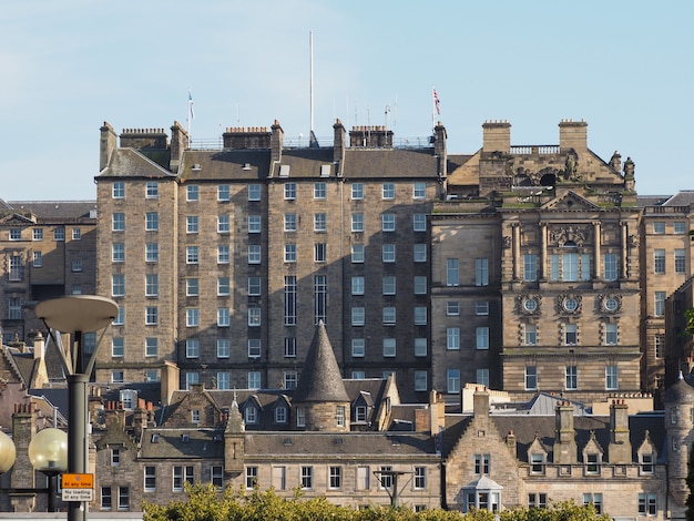 Blick auf die Stadt Edinburgh