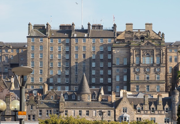 Blick auf die Stadt Edinburgh