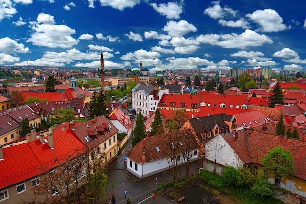 Blick auf die Stadt Eger