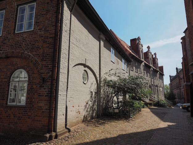 Blick auf die Stadt Lübeck